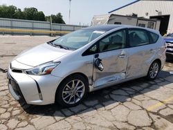 Salvage cars for sale at Rogersville, MO auction: 2015 Toyota Prius V