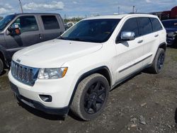 Jeep salvage cars for sale: 2012 Jeep Grand Cherokee Overland