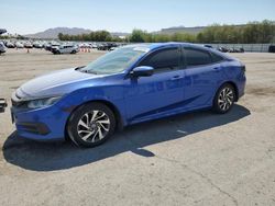 Salvage cars for sale at Las Vegas, NV auction: 2018 Honda Civic EX