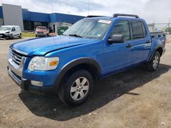 Salvage cars for sale at Woodhaven, MI auction: 2010 Ford Explorer Sport Trac XLT