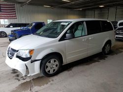 Salvage cars for sale at Franklin, WI auction: 2012 Dodge Grand Caravan SE