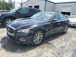 Vehiculos salvage en venta de Copart Savannah, GA: 2017 Infiniti Q50 Base