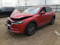 Salvage cars for sale at Elgin, IL auction: 2021 Mazda CX-5 Touring