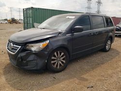 Salvage cars for sale at Elgin, IL auction: 2012 Volkswagen Routan SE