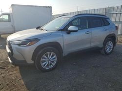 Salvage cars for sale at Greenwood, NE auction: 2022 Toyota Corolla Cross LE