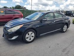 Salvage cars for sale from Copart Orlando, FL: 2012 Hyundai Sonata Hybrid