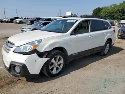 Salvage cars for sale at Oklahoma City, OK auction: 2013 Subaru Outback 3.6R Limited