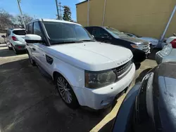 Land Rover salvage cars for sale: 2011 Land Rover Range Rover Sport HSE