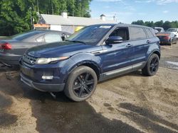 Salvage cars for sale from Copart East Granby, CT: 2013 Land Rover Range Rover Evoque Pure Plus