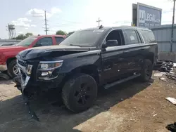 Salvage cars for sale at Chicago Heights, IL auction: 2019 Chevrolet Tahoe K1500 LS