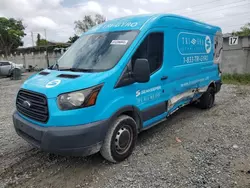 Salvage trucks for sale at Opa Locka, FL auction: 2018 Ford Transit T-250