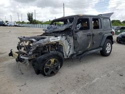 2018 Jeep Wrangler Unlimited Sport en venta en Miami, FL