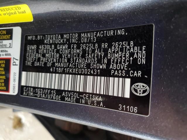 2014 Toyota Camry L