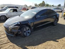 Salvage cars for sale at San Diego, CA auction: 2021 Tesla Model 3