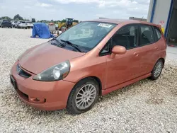 Salvage cars for sale at auction: 2008 Honda FIT Sport