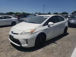 Salvage cars for sale at Sacramento, CA auction: 2013 Toyota Prius