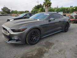 Salvage cars for sale at San Martin, CA auction: 2016 Ford Mustang