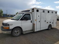 Salvage trucks for sale at Rocky View County, AB auction: 2016 Chevrolet Express G3500