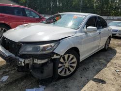 Salvage cars for sale from Copart Seaford, DE: 2015 Honda Accord EXL