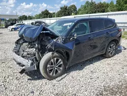 Toyota salvage cars for sale: 2021 Toyota Highlander XLE