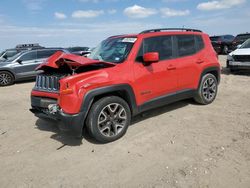 Salvage cars for sale at Amarillo, TX auction: 2015 Jeep Renegade Latitude