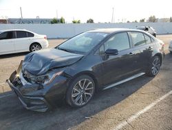 Salvage cars for sale at Van Nuys, CA auction: 2022 Toyota Corolla SE