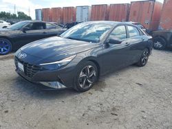 Salvage cars for sale at Bridgeton, MO auction: 2021 Hyundai Elantra SEL