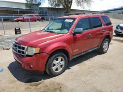 Salvage cars for sale at Albuquerque, NM auction: 2008 Ford Escape XLT