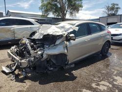 Salvage cars for sale at Albuquerque, NM auction: 2017 Ford Focus SE