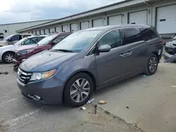 Salvage cars for sale at Louisville, KY auction: 2016 Honda Odyssey Touring