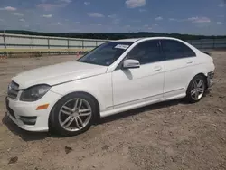 Salvage cars for sale at Chatham, VA auction: 2013 Mercedes-Benz C 300 4matic