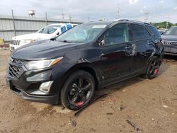 Salvage cars for sale at Dyer, IN auction: 2020 Chevrolet Equinox Premier