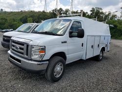 Salvage cars for sale from Copart West Mifflin, PA: 2016 Ford Econoline E350 Super Duty Cutaway Van