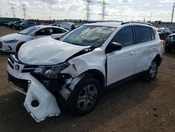 Toyota Rav4 LE salvage cars for sale: 2015 Toyota Rav4 LE