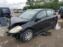 Salvage cars for sale at Lexington, KY auction: 2007 Nissan Versa S