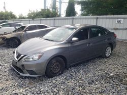 Salvage cars for sale at Windsor, NJ auction: 2017 Nissan Sentra S