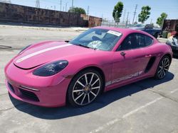 Porsche Cayman Vehiculos salvage en venta: 2022 Porsche Cayman Base