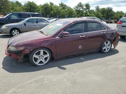 Salvage cars for sale at Brookhaven, NY auction: 2004 Acura TSX