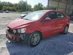 Salvage cars for sale at Cartersville, GA auction: 2012 Chevrolet Sonic LT