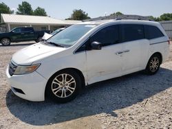 Salvage cars for sale at Prairie Grove, AR auction: 2012 Honda Odyssey EXL