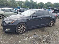 Salvage cars for sale at Waldorf, MD auction: 2015 KIA Optima LX