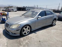 Salvage cars for sale at Sun Valley, CA auction: 2007 Mercedes-Benz S 550