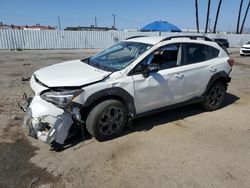 Subaru salvage cars for sale: 2021 Subaru Crosstrek Sport