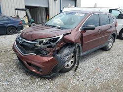 Salvage cars for sale at Earlington, KY auction: 2015 Honda CR-V LX