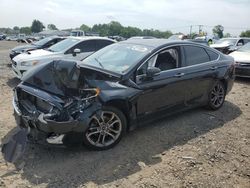 Salvage cars for sale at Hillsborough, NJ auction: 2020 Ford Fusion Titanium