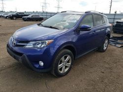 Salvage cars for sale at Elgin, IL auction: 2014 Toyota Rav4 XLE