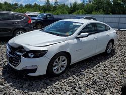 Salvage cars for sale from Copart Windham, ME: 2020 Chevrolet Malibu LT