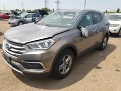 Salvage cars for sale at Elgin, IL auction: 2018 Hyundai Santa FE Sport