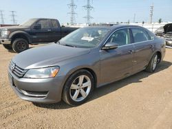 Salvage cars for sale at Elgin, IL auction: 2012 Volkswagen Passat SE