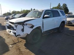 Salvage cars for sale at Denver, CO auction: 2022 Toyota 4runner SR5/SR5 Premium